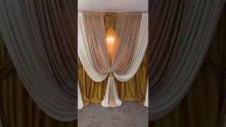 Event Draping #draping #backdrop #wedding