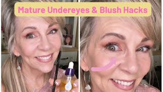 60! Makeup Tips For Mature Skin Undereyes and Blush