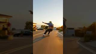 Skating in the sunset #shorts