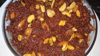 How to make beetroot halwa recipe in Telugu