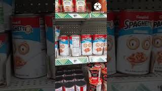 Huge Dollar Tree Store 🌳 Groceries Canned Goods Plus 😋 ASMR Shopping Sounds. #shorts