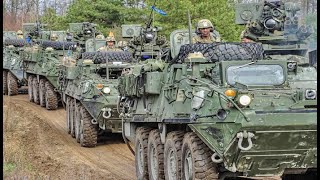 NATO with Soldiers from the Polish Battle Group deployed to Orzysz