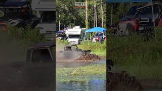 Old Ford Mud Truck on the Gas!