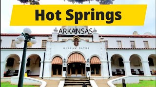 Hot Springs Arkansas - #hotspring #arkansas