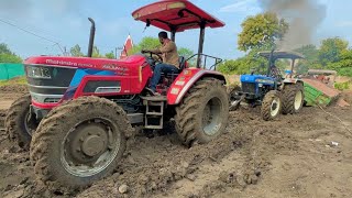 Eicher 242 with trolleyइससे भी बुरा कुछ हो सकता है क्या ? Mahindra Arjun NOVO & New Holland 3630 4x4