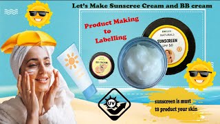 Sunscreen Cream Making/Labelling/Uses of Sunscreen Making