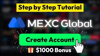 How to create an account on MEXC Global ✅ Sign up on MEXC Tutorial