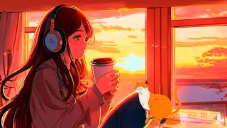 Sunset Silence 🌅 | Chill Lo-Fi Girl Beats for Relaxation & Focus