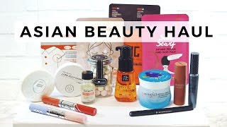 Korean and Japanese Makeup + Skincare Haul ft. Etude House & More! | LookMazing