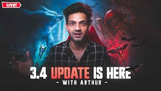 FINALLY 3.4 UPDATE | BGMI WITH ARTHUR  #pubgmobile #shorts #bgmilive #trendingshorts