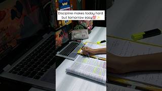 Discipline✊️✨️ #shorts #ytshorts #studymotivation #studygram