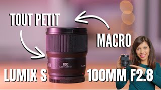 LUMIX 100MM F2.8 MACRO | PANASONIC m'a ÉPATÉ 🤩