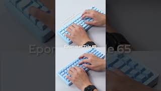 Epomaker Tide65 Sound Comparison #epomakerkeyboard #customkeyboard #soundtest #keycaps #asmr #gaming