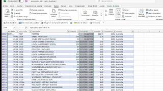 Reporte en tablas dinámica de Excel por fechas en columnas