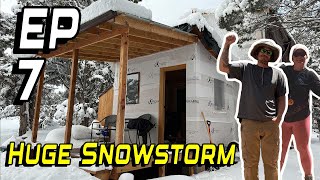 Our Cabin Got Hit By A HUGE Snowstorm [EP. 7]