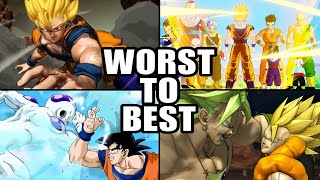 Ranking EVERY Dragon Ball Z Game Opening / Intro WORST to BEST (2023)