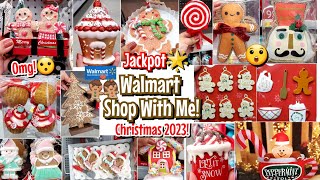 WALMART CHRISTMAS SHOP WITH ME 2023 GINGERBREAD MUST HAVES & MORE!