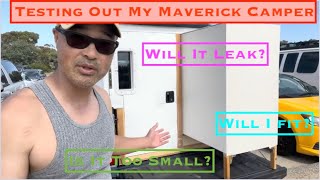 Testing My Custom DIY Ford Maverick Hybrid Camper