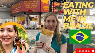 Eating With Me In Brazil! Some Yummy Foods You MUST Try!