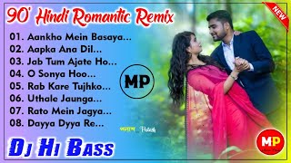 90' Hindi Romantic😍 Love Mix//Nonstop-2024_Dj Hi Bass/-@musicalpalash