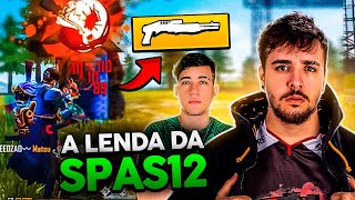 A LENDA DA SPAS12? MOVIMENTAÇÃO INSANA FT LEVELUP 007 FREE FIRE