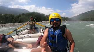 River Rafting with my office friends at Kullu (Beas River) | Enjoy time,  #riverrafting #riversounds