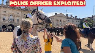 Disrespectful Tourists Take Advantage of Polite Police Officer