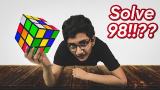 100 বার একটি Rubik's Cube সমাধান করতে কতক্ষণ লাগে?!?!🤯🤯🤯