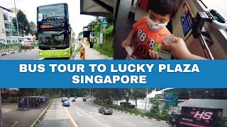 Bus Tour to Lucky Plaza Singapore | Singapore Bus | Orchard Singapore | Singapore Transport