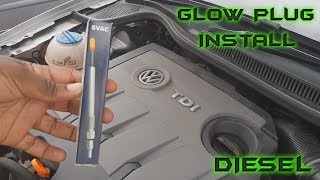 How to replace VW polo Glow plugs