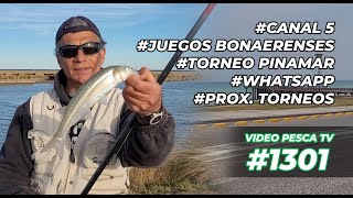 Canal 5, Juegos Bonaerenses, Cornos, Corvina Negra, Whatsapp, Torneo Pinamar, Novedades #1301