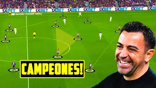 Así es como XAVI hizo CAMPEONES al BARCELONA