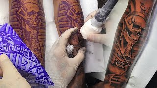 TATUAGEM EGÍPCIA / EGYPTIAN TATTOO | SPEEDRUN