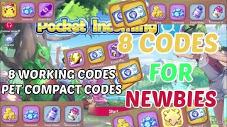 MEGAMON CODE: GACHA 8 CODES POCKET INCOMING 8 FREE GIFT CODES 2024| PET ARENA X PET COMPACT CODES