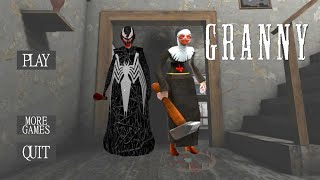 Grannom And Evil Nun Inside On Granny House 😱 | Granny New Mod With Grannom