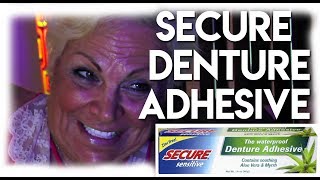 Secure Denture Adhesive Commercial (OFFICIAL WINNER)