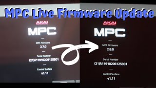 MPC Live Firmware Update!