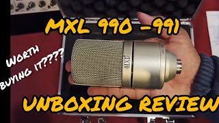 #unboxing  #review #mxl990  , BEST BUDGET #condencermic #microphone #homestudio #tamil