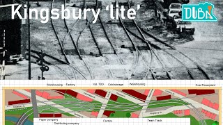 92 - Layout design looking at the Kingsbury Branch