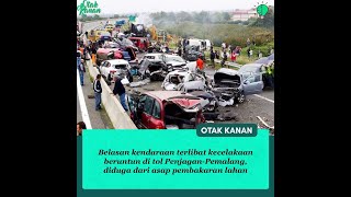 KECELAKAAN BERUNTUN DI RUAS TOL PENJAGEN - PEMALANG