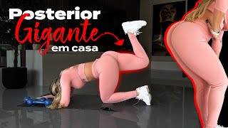 O MEU POSTERIOR FICOU TRINCADO COM ESSE TREINO EM CASA!