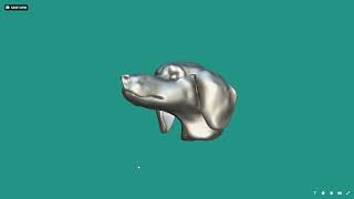 Dachshund 3D Model (Sculptris)