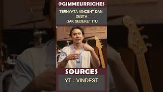 TERNYATA VINCENT DAN DESTA GAK SEDEKET ITU #desta #vincent #vindest #coki #tretan #cokipardede