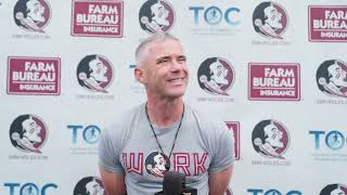 MIKE NORVELL | FSU Football on Tate Rodemaker, Tate understanding offense, & UF atmosphere