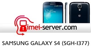 Unlock Samsung Galaxy S4 by IMEI: SGH-i337