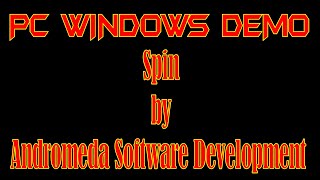 PC WINDOWS demo 🔵 Spin by Andromeda Software Development - 4K 🔴