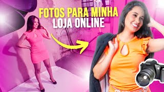 VLOG TIRANDO FOTOS PARA MINHA LOJA ONLINE | Loja Opah Moda Fashion