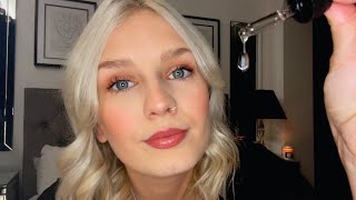 ASMR Visual Triggers | Light, Plucking, Brushing, Face Touching, Follow My Instructions (Whispered)