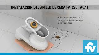 Instalación Anillo de Cera para inodoros