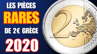 Les Pièces rares de 2 EURO Grèce 2020 !